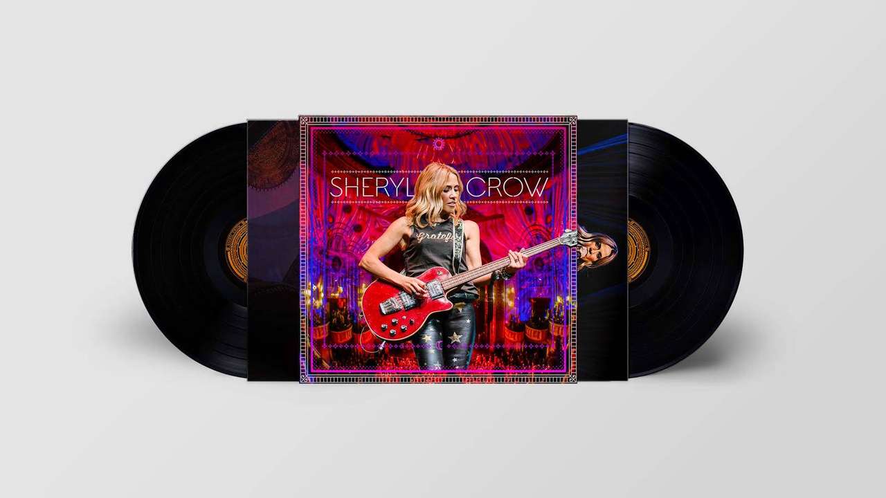 Sheryl Crow vinyl edition packaging with double LP